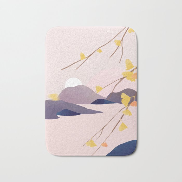 Midnight Bloom 02 Bath Mat Gallery Image 1