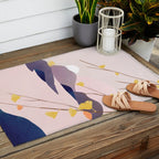 Midnight Bloom 02 Outdoor Rug Gallery Image 2