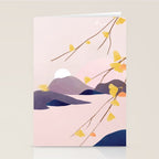 Midnight Bloom 02 Stationery Card Gallery Image 2