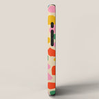 Ink Dot Colourful Mosaic Pattern in Rainbow Pop Colours iPhone Case Gallery Image 2