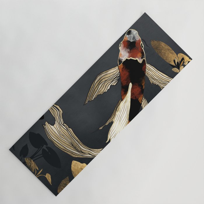 Metallic Koi IV Yoga Mat Gallery Image 1