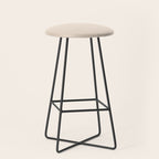 Boca Solid Shades - Almond Stool Gallery Image 1