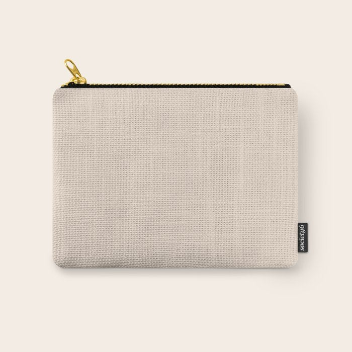 Boca Solid Shades - Almond Carry All Pouch Gallery Image 1