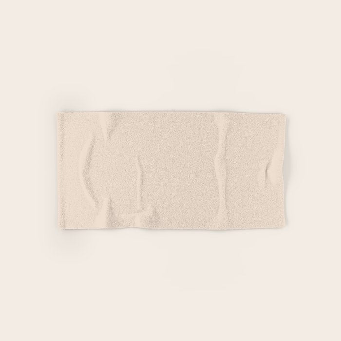 Boca Solid Shades - Almond Bath Towel Gallery Image 1