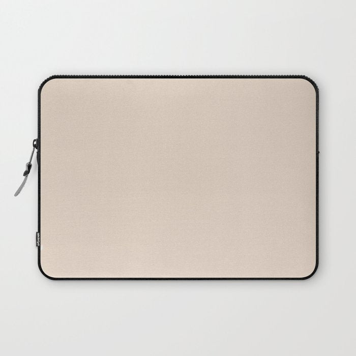 Boca Solid Shades - Almond Laptop Sleeve Gallery Image 1