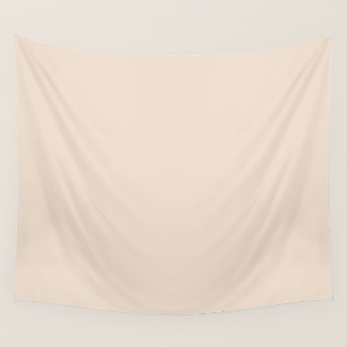 Boca Solid Shades - Almond Wall Tapestry Gallery Image 4