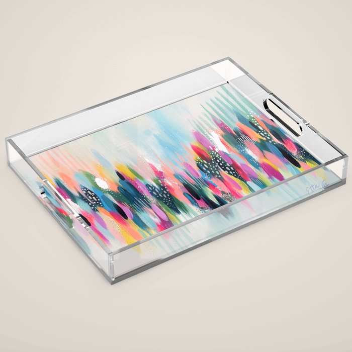 EttaVee Brushstroke No.109 Acrylic Tray Gallery Image 1