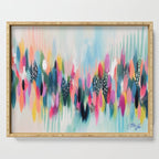 EttaVee Brushstroke No.109 Serving Tray Gallery Image 1