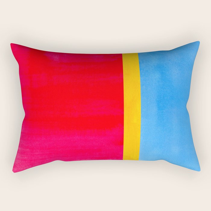Red Lou Lou  Rectangular Pillow Gallery Image 1