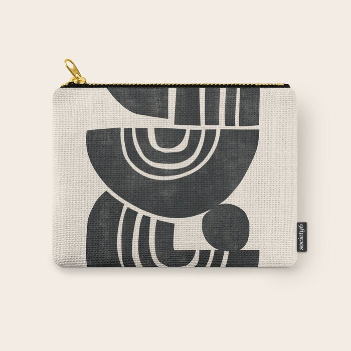  Geometric Rhythm 3 Carry All Pouch Gallery Image 1