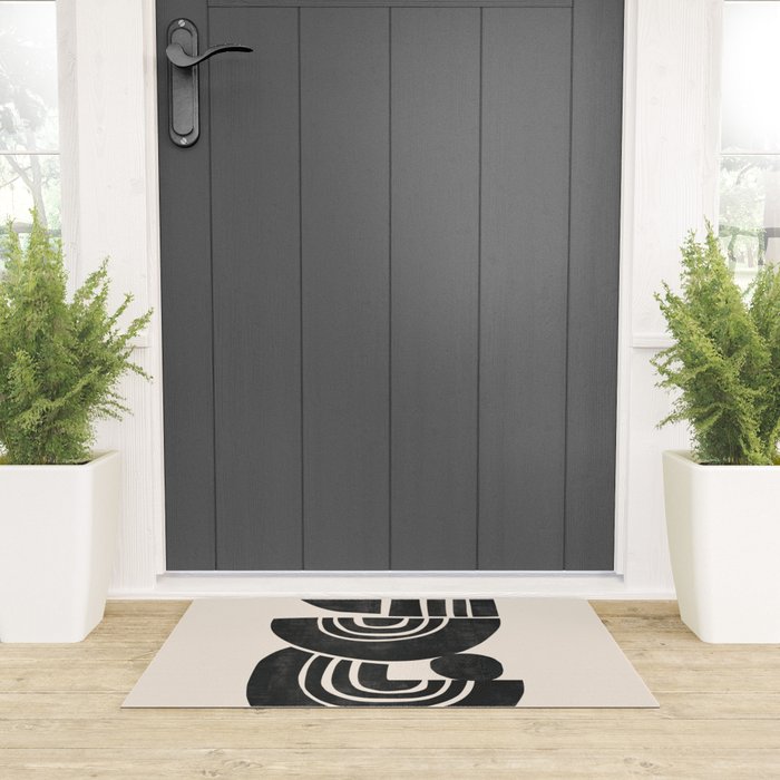  Geometric Rhythm 3 Welcome Mat Gallery Image 3