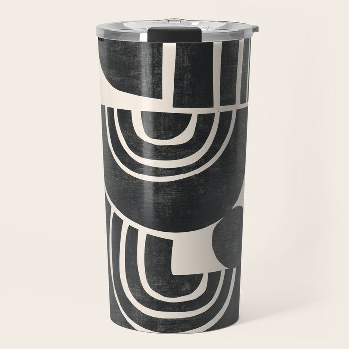  Geometric Rhythm 3 Travel Mug Gallery Image 1