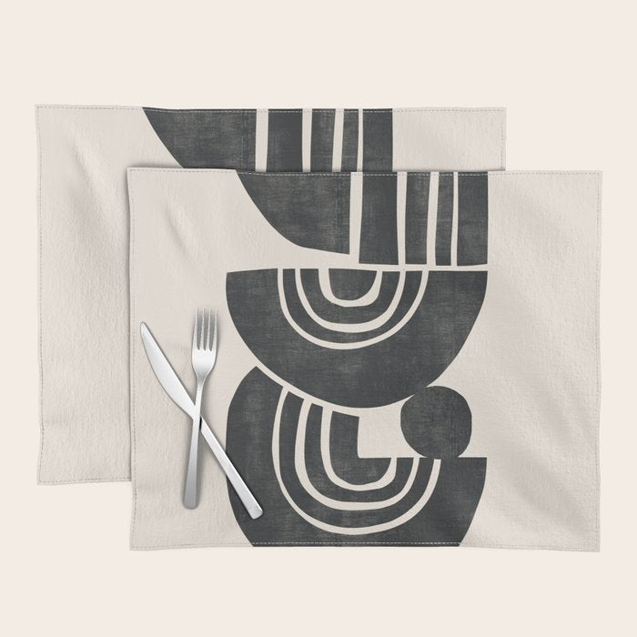  Geometric Rhythm 3 Placemat Gallery Image 1