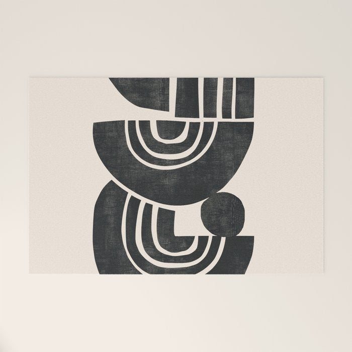  Geometric Rhythm 3 Welcome Mat Gallery Image 1