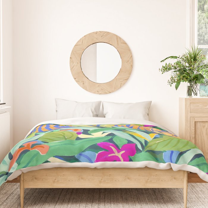 Colorful Jungle Duvet Cover Gallery Image 3