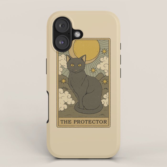 The Protector - Cat Tarot iPhone Case Gallery Image 1