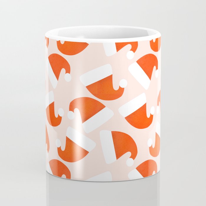 Santa Hat pattern Coffee Mug Gallery Image 4