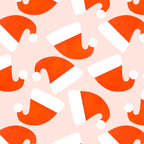 Santa Hat pattern Coffee Mug Gallery Image 2
