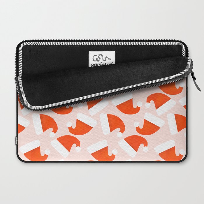 Santa Hat pattern Laptop Sleeve Gallery Image 2