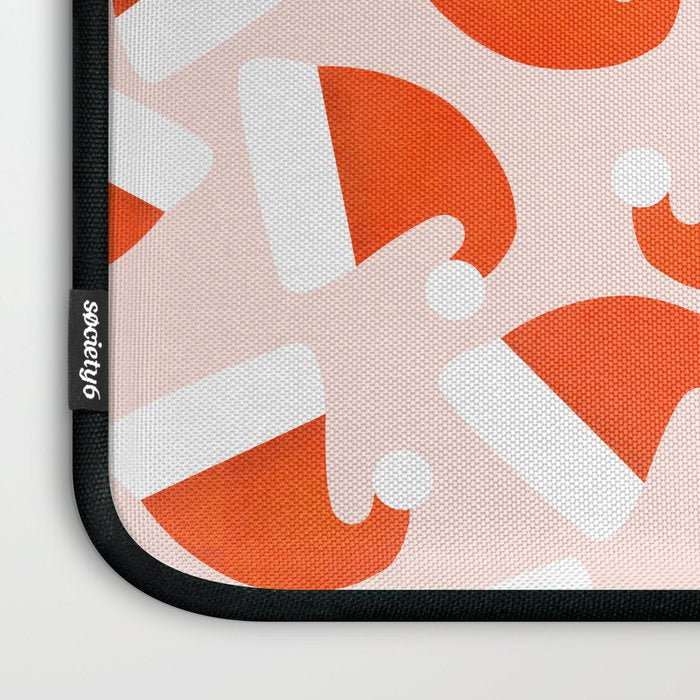 Santa Hat pattern Laptop Sleeve Gallery Image 3