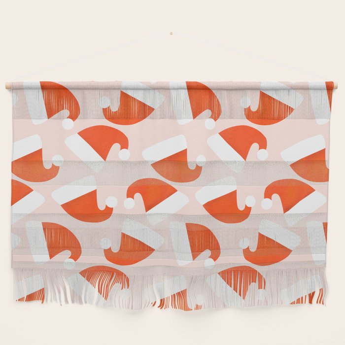 Santa Hat pattern Wall Hanging Gallery Image 1