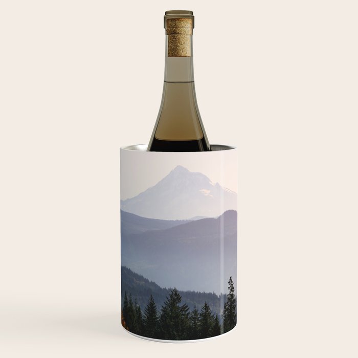 Mount Hood over the Columbia River Gorge Wine Chiller Gallery Image 1