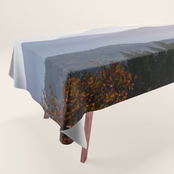 Mount Hood over the Columbia River Gorge Tablecloth Gallery Image 1
