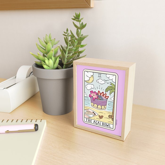 ACAI BOWL READING Mini Art Print Gallery Image 2