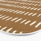 Simple Hand Drawn Pattern #12 Bath Mat Gallery Image 3