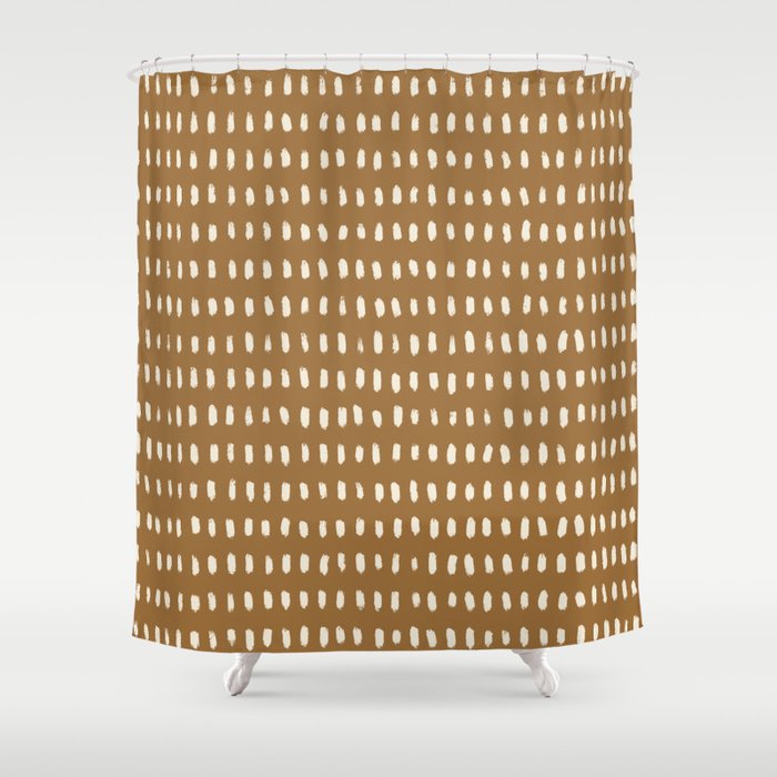 Simple Hand Drawn Pattern #12 Shower Curtain Gallery Image 1
