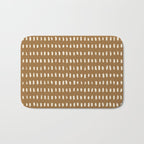 Simple Hand Drawn Pattern #12 Bath Mat Gallery Image 1