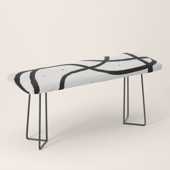 Japandi Minimal Marker Shapes Bench Gallery Image 1