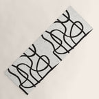 Japandi Minimal Marker Shapes Yoga Mat Gallery Image 1