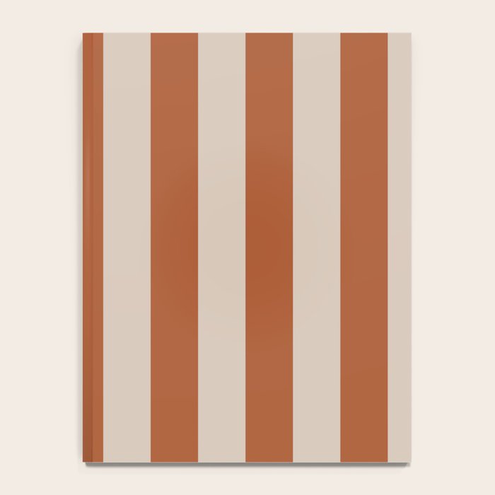 Vertical Stripes in Clay and Putty Notebook Gallery Image 4