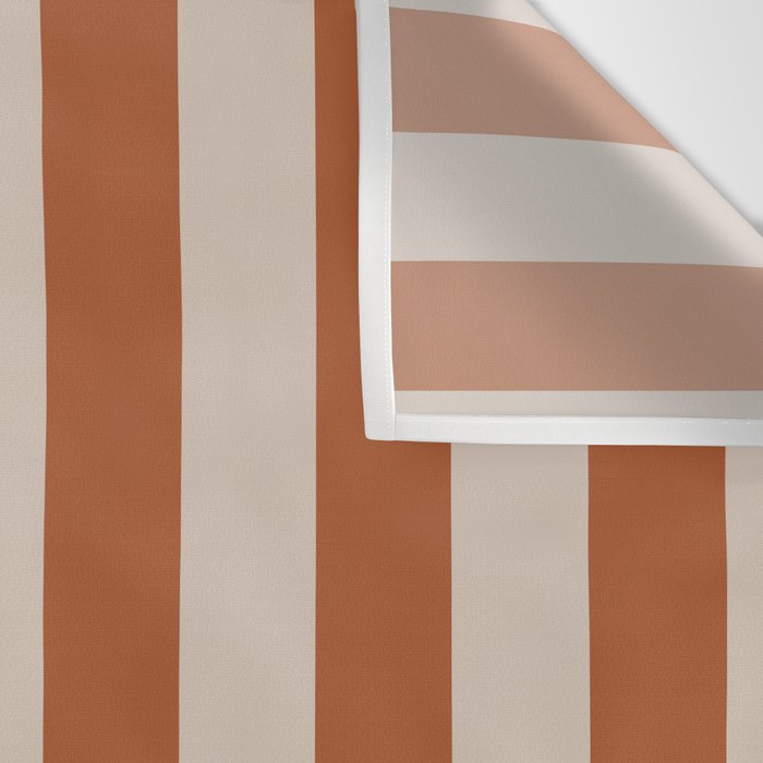 Vertical Stripes in Clay and Putty Wall Tapestry Gallery Image 3