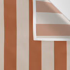 Vertical Stripes in Clay and Putty Wall Tapestry Gallery Image 3