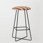 Vertical Stripes in Clay and Putty Stool Gallery Image 1