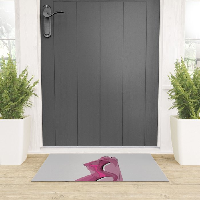Pink Nudity Welcome Mat Gallery Image 3
