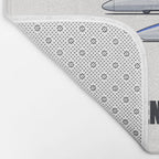 Shinkansen Bullet Train Evolution - White Bath Mat Gallery Image 2