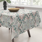 Jungle Charm Artistic Medley Tablecloth Gallery Image 3