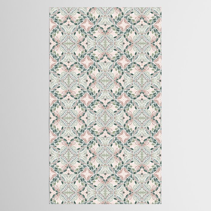Jungle Charm Artistic Medley Tablecloth Gallery Image 2