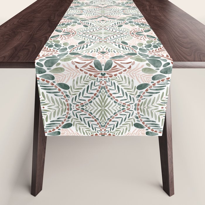 Jungle Charm Artistic Medley Table Runner Gallery Image 1