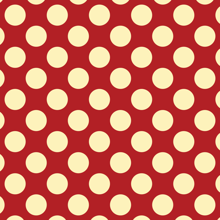 Cream on Red Polka Dot  Coffee Mug Gallery Image 2