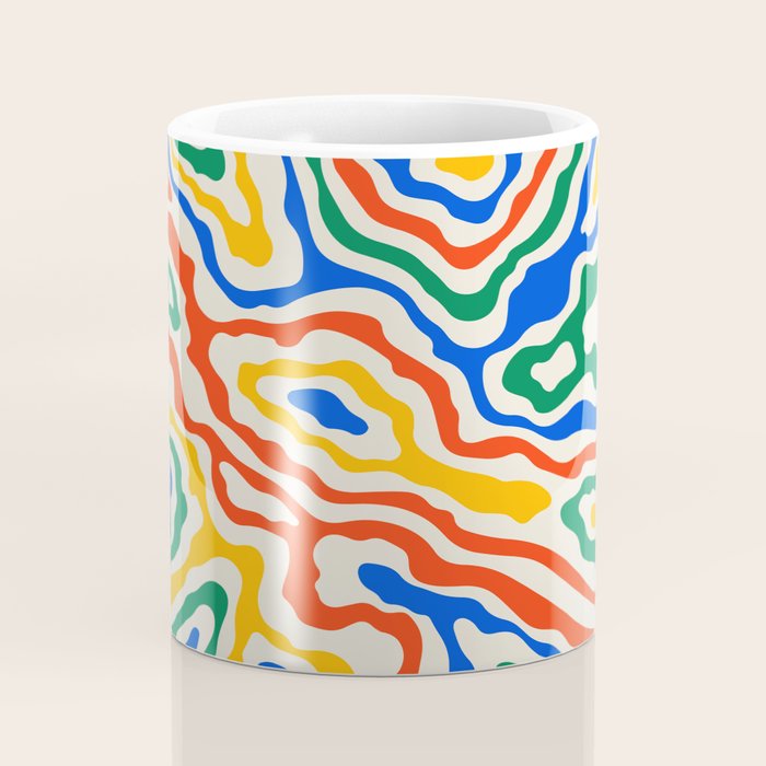 Electric Waves Coffee Mug Gallery Image 4