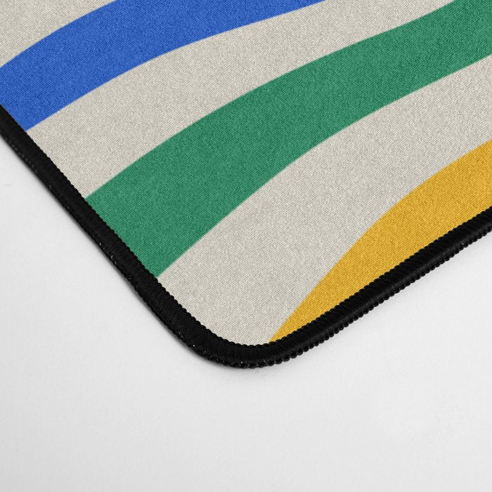 Electric Waves Desk Mat Gallery Image 4