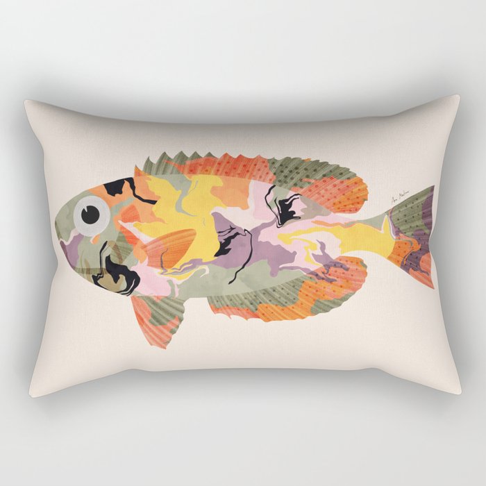 Tropical fish II Rectangular Pillow Gallery Image 2