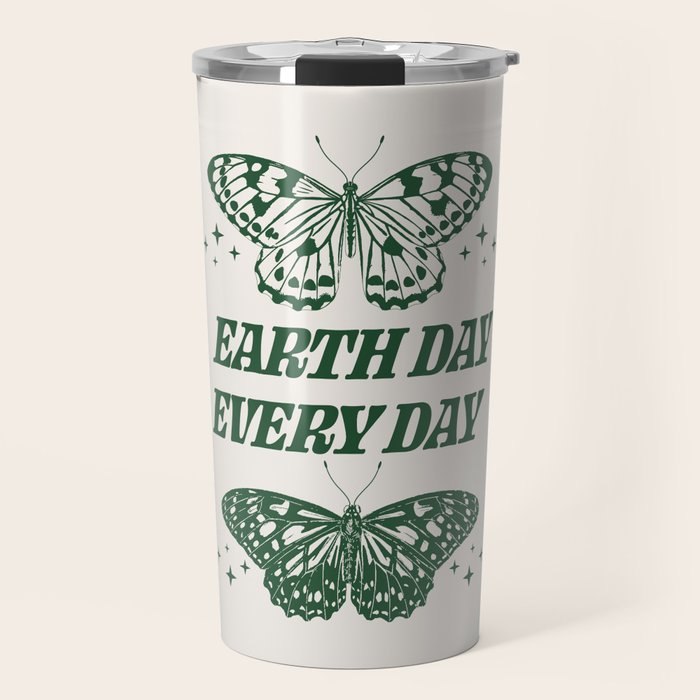Earth Day Every Day Travel Mug Gallery Image 1