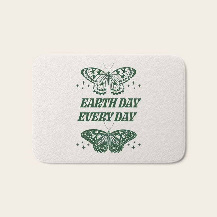Earth Day Every Day Bath Mat Gallery Image 1