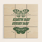 Earth Day Every Day Wood Wall Art Gallery Image 1
