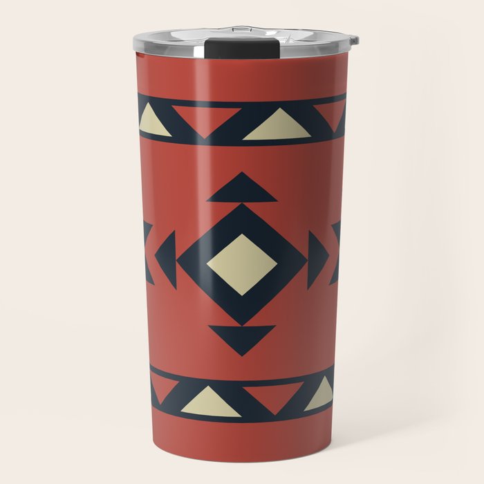 Aztec pattern Travel Mug Gallery Image 1